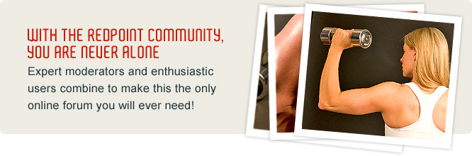 with the redpoint community, you are never alone